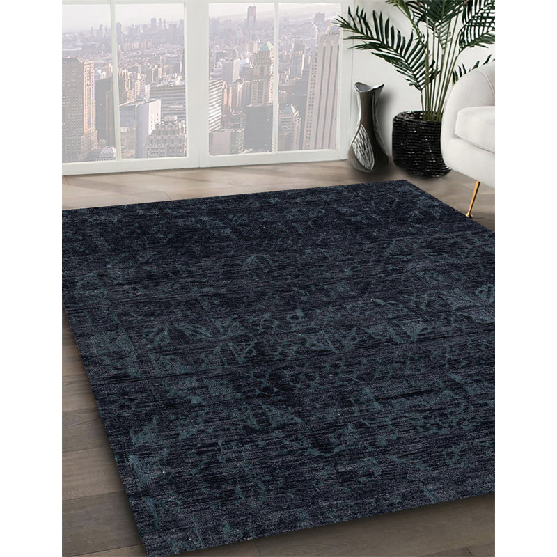 Abstract Indoor Rug, Square 3'