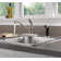 Core Single-Handle Kitchen Sink Faucet with Side Sprayer, 3-Hole Kitchen Faucet