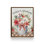 «Christmas in Bloom Floral Bucket» par Nicole DeCamp, reproduction d'art
