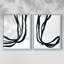 Onyx Ribbon I-Premium, impression encadrée - prête à être accrochée - aucun clou requis - aucun clou requis-1701991769-1701991761