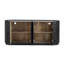 Buffet en bois massif de 76 po de largeur Makassar-1430992554