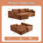 Canapé-lit modulaire modulaire multifonctionnel en forme de L avec siège profond-1493565604