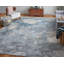 Oria abstrait contemporain, gris / bleu-417804950