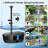 12W Solar Pond Filter Fountain Pump