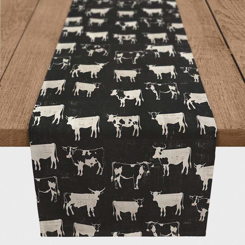 Chemin de table Cow, 90