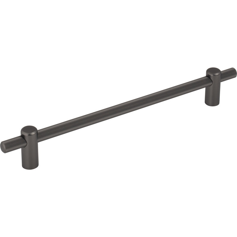 Dempsey Bar Pull, Ash Gray, 7 9/16" Center To Center