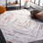 Aurelea Performance Machine Washable Geometric Rug-1777723319