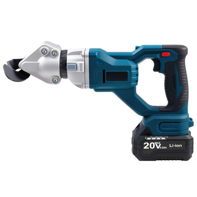 9.45"L x 4.33"W x 6.53"H Steel Cordless Metal Shear