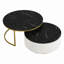 Table basse gigogne ronde avec tiroir 27,6 po-121069769