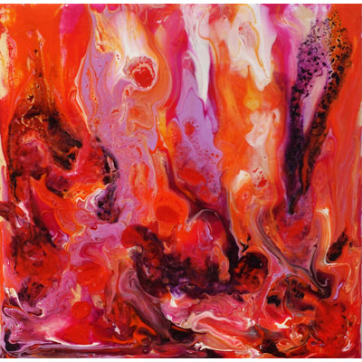 'Hot Spot' - Wrapped Canvas Painting Print