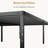Lutherville 12'' Black Metal Platform Bed Frame With Steel Slat Support, No Box Spring Needed-953016078-989144609