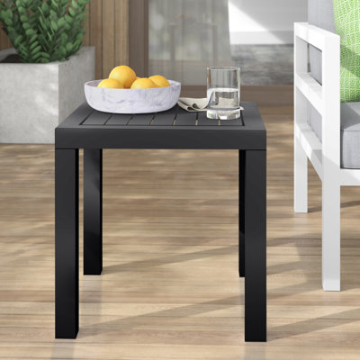 Brette Square Outdoor Side Table