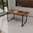 Hasselt Faux Wood Rectangular Dining Table-134760270