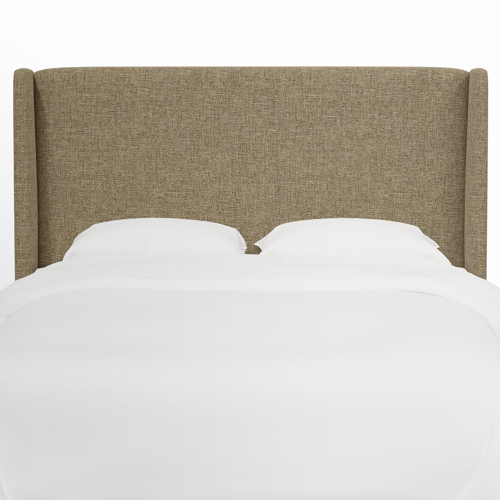 Tilly Upholstered Headboard, California King, Zuma Natural Textured Linen