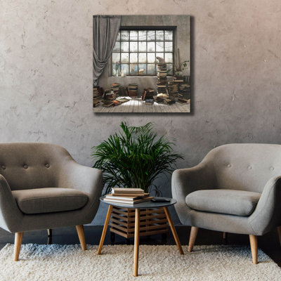 'Introvert' by Cynthia Decker Canvas Wall Art