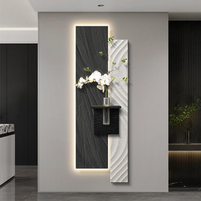 Art mural Mid-Century moderne en toile pour salon
