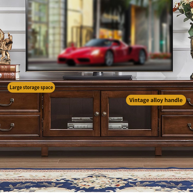American style TV cabinet and coffee table