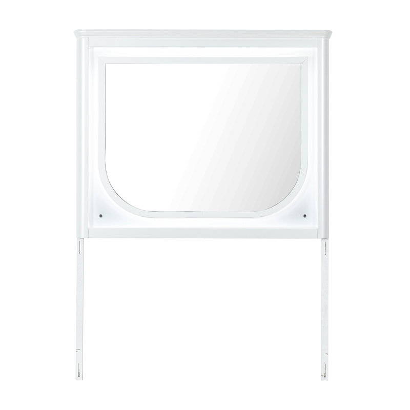 Grey Mirror With Led