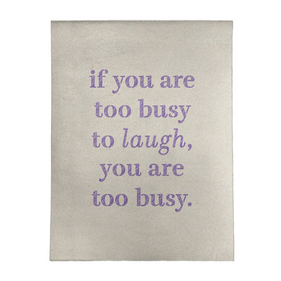 Quotes Chenille Indoor Rug