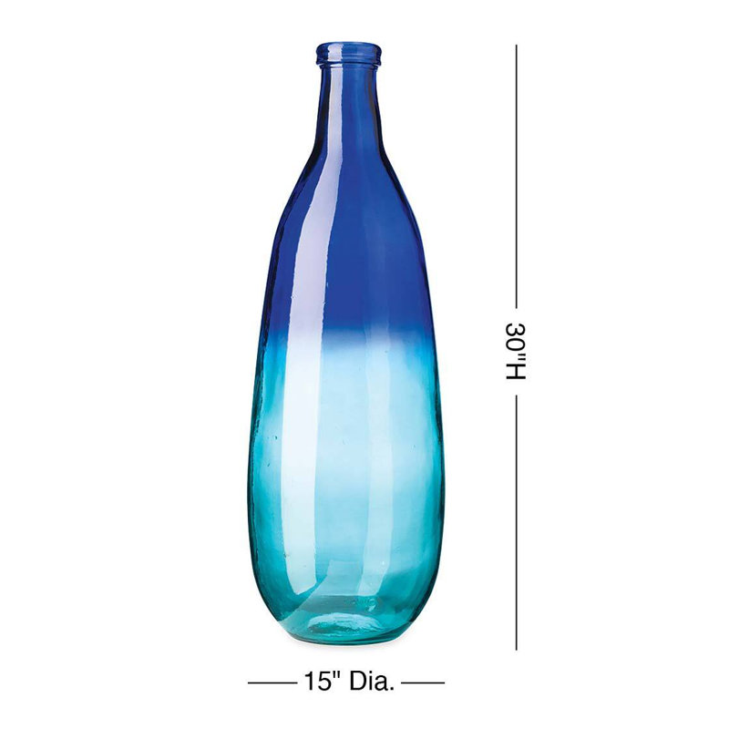 Santiago Handmade Glass Table Vase, 10