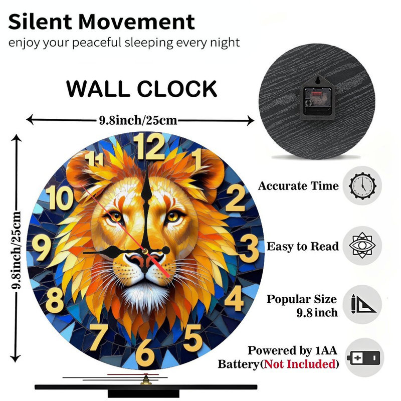 Colorful Ant Clock