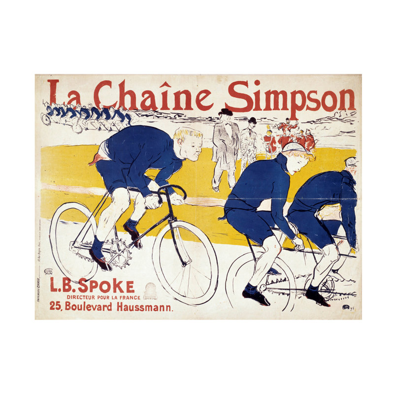 Art Henri Henri de Toulouse-Lautrec, H 14 po x l 19 po