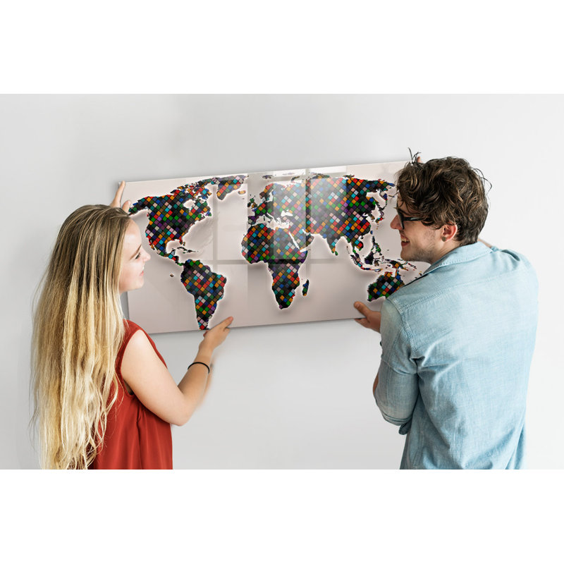 Magnetic Glass Dry Erase Board