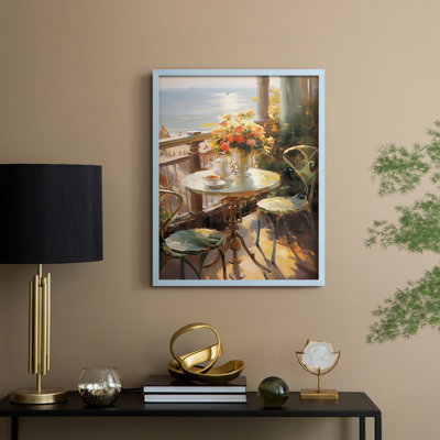Reproduction encadrée FLORAL Series DCCL - bois massif