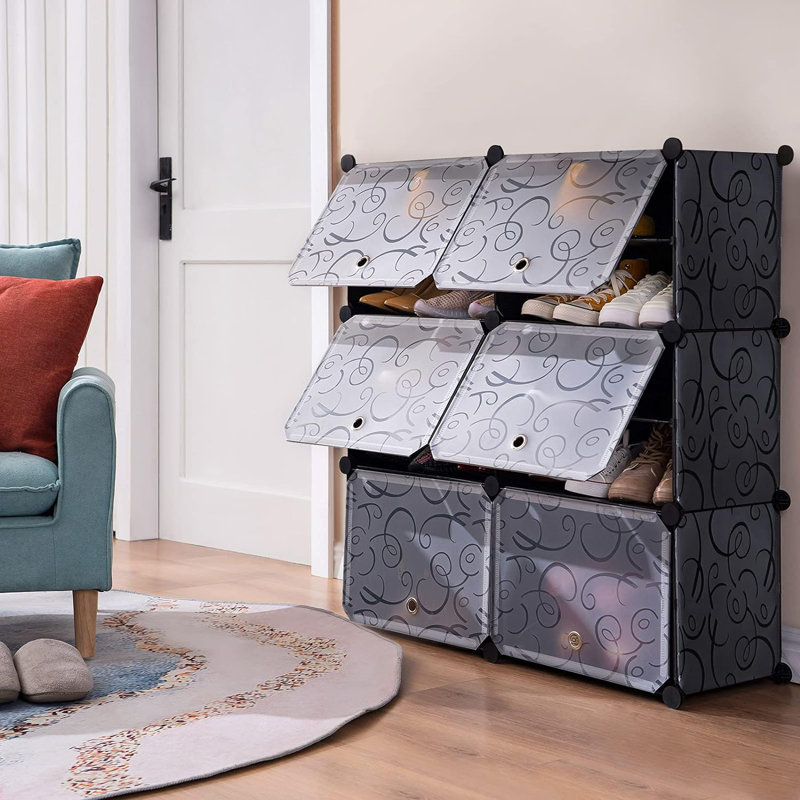 24 Pair Stackable Shoe Storage Box