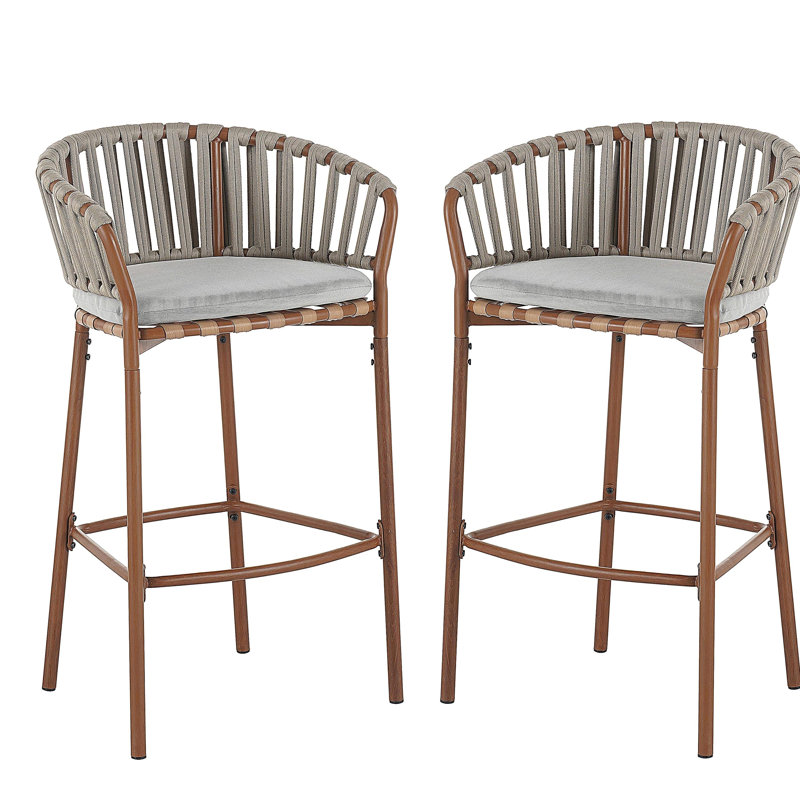 Ensemble de 2 tabourets de bar Lodi