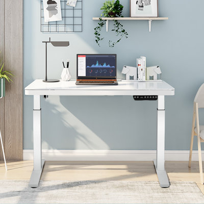 28.5'' H x 46'' W Desk Base