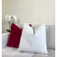 Housse de coussin en chenille unie-108655452-108655454