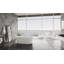 Baignoire de trempage autoportante en acrylique 66 po x 30 po