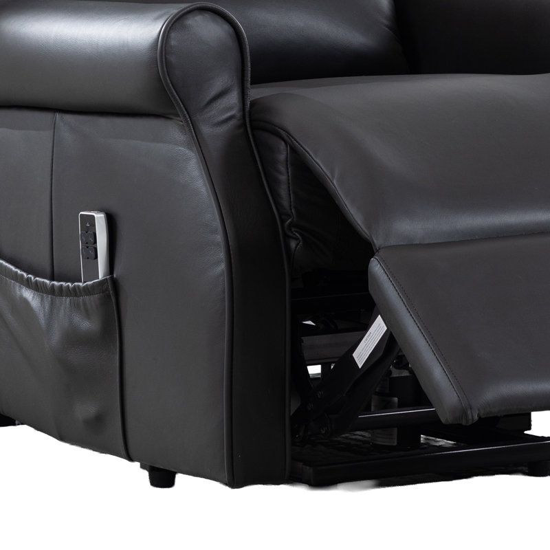 Chelly 79cm Wide Lift Assist Standard Recliner, Black