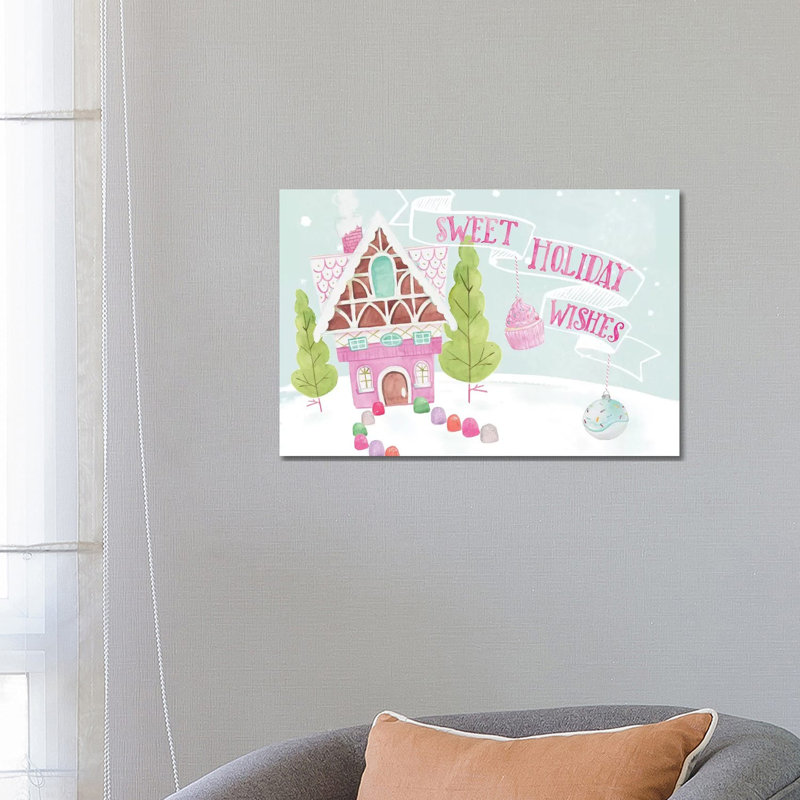 Candy Christmas Collection A by Jennifer Paxton Parker - Wrapped Canvas Gallery-Wrapped Canvas Giclée