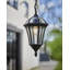 Drayton IP44 black lantern pendant
