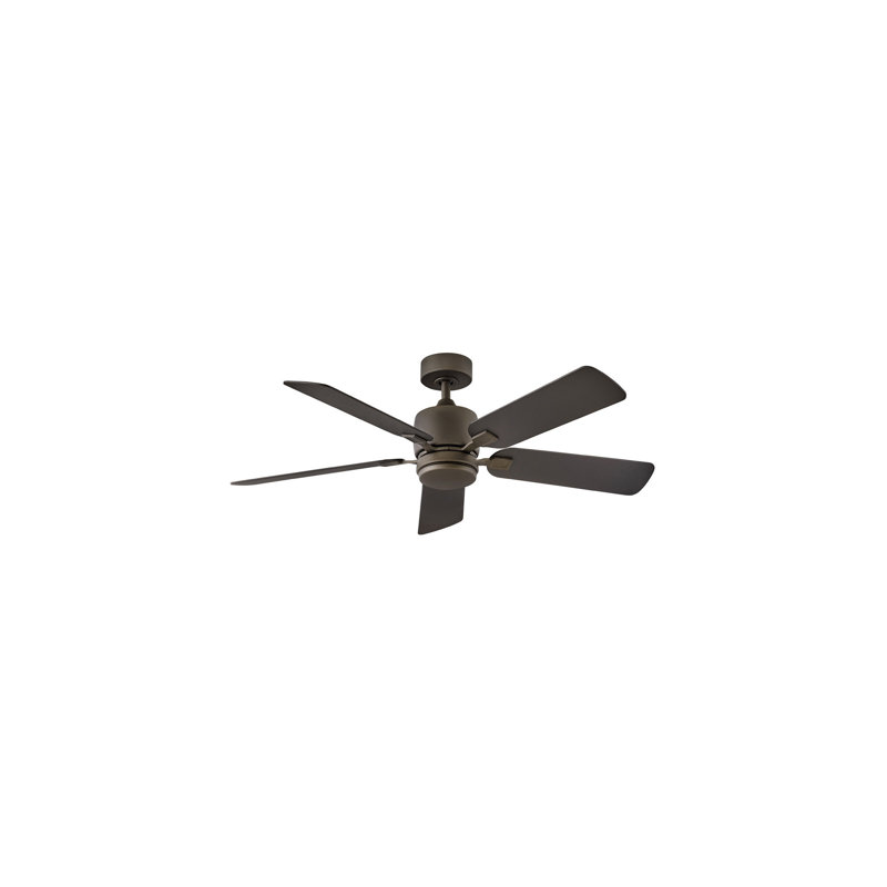 Afton 52-in 5-Blade Indoor Ceiling Fan with Integrated LED and Wall Control, Metallic Matte Bronze