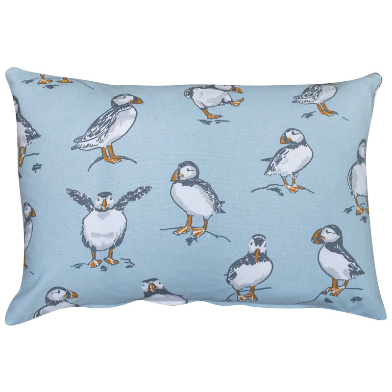 Blue Cushion, 43x30cm, Synthetic filled