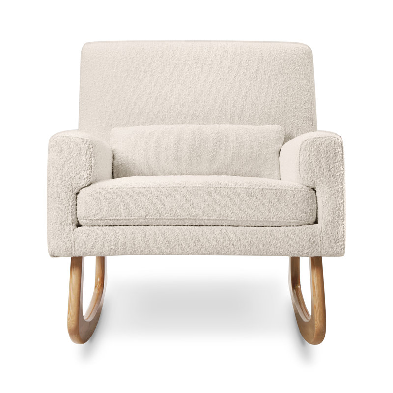 Sleepytime Rocking Chair, Light, Ivory Boucle Polyester