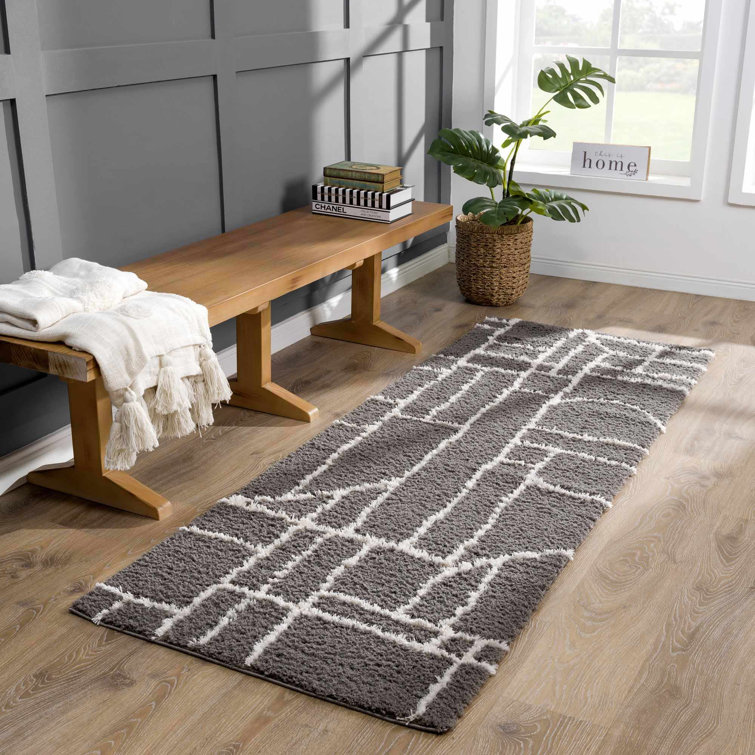 Kaern Abstract Gray Area Rug