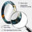 Gold And Green Serene Abstract Marble Dream I - Abstract Oval Decorative Mirror On Metal-600205425