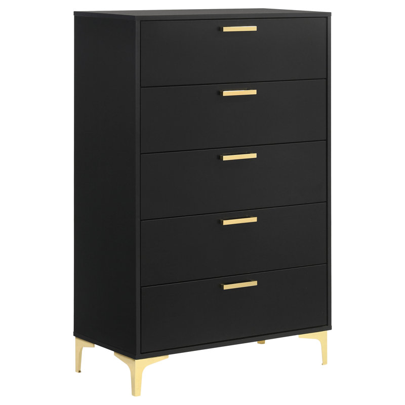 Cette commode et cette commode combinent un design de rangement divisé avec un support stable pour garder les objets bien rangés