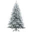 Arbre de Noël artificiel floqué neige avec 1401 pointes