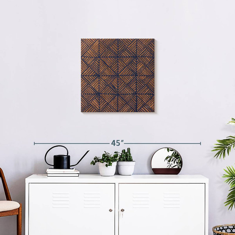 Kerner Copper Pattern, 20" H x 20" W