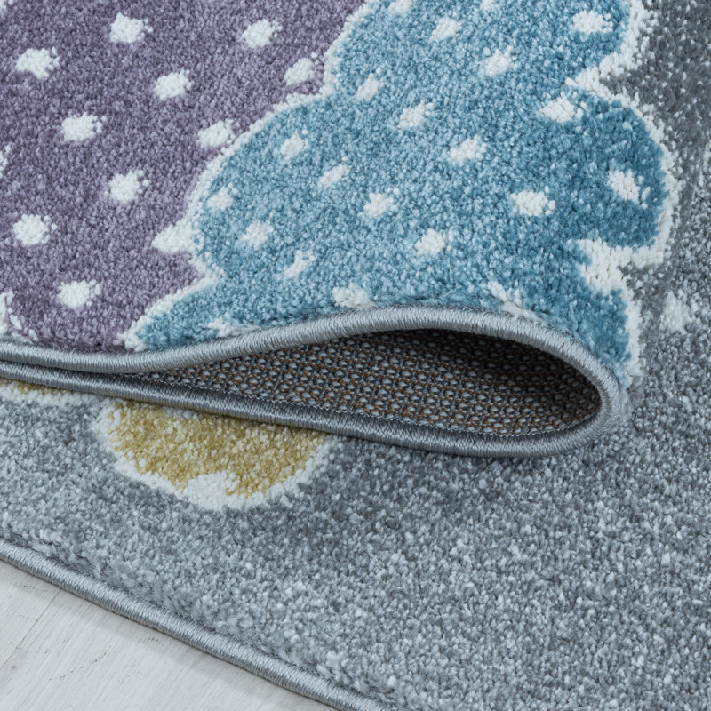 Gillispie Flatweave Grey Rug, Rectangle 200 x 290cm