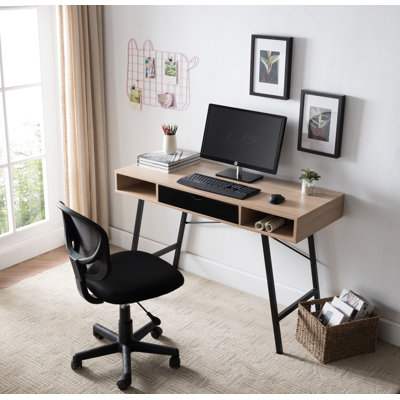 Oldcastle Writing Desk - Home Office Workstation with Storage Drawers | Modern Study Table