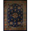 Antique Peking Room Size Wool Blue Navy Rug