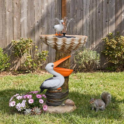 Fontaine de bain Pelican Solar Bird