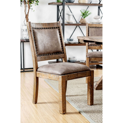 Chaise d'appoint Halpin en brun