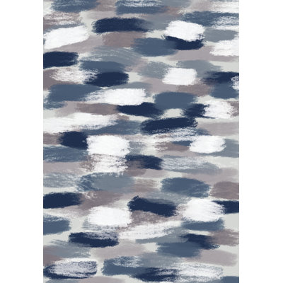 Brush Stroke Pattern - Wrapped Canvas Print